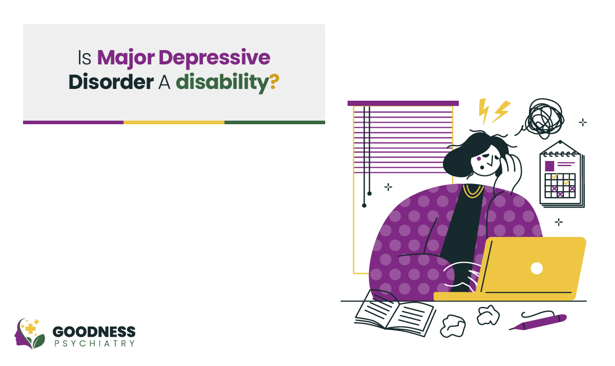 is major depressive disorder a disability